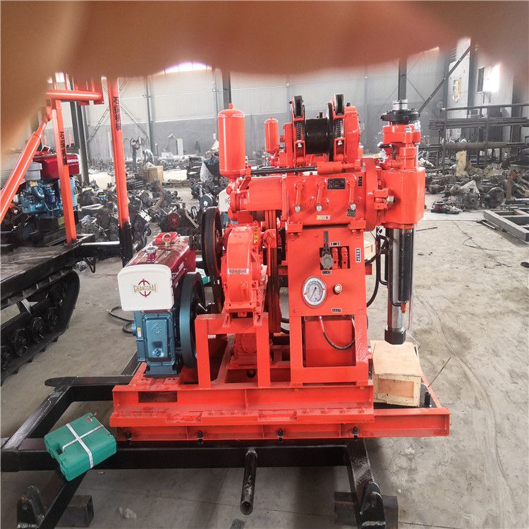 50 Meters Sampling Hydraulic 42mm pipe Core Drilling Rig